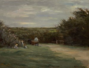 Paesaggio vicino a Noordwijk, Noordwijk-Binnen da Max Liebermann